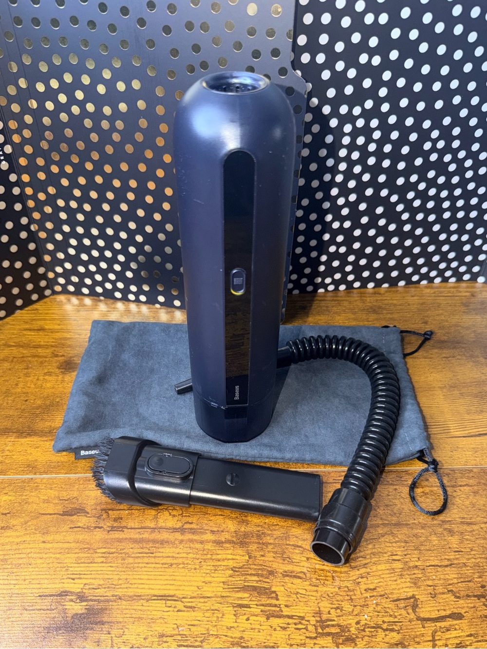 Baseus A2 Pro Cordless Handheld Car Vacuum Cleaner Set - Black